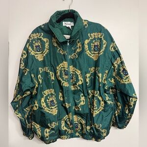 Slade Vintage 90’s Windbreaker Baroque Design